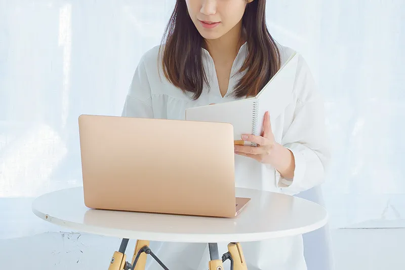 息子と自分のために背中を押してもらえました